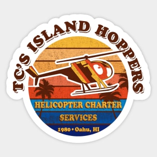 TC's Island Hoppers Magnum PI Worn Lts Sticker